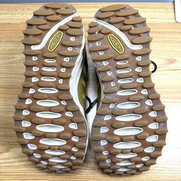 KEEN Hiking Shoes Mens 7.5 US Zionic Low‎ Waterproof All Terrain Yellow Black - Picture 2 of 8